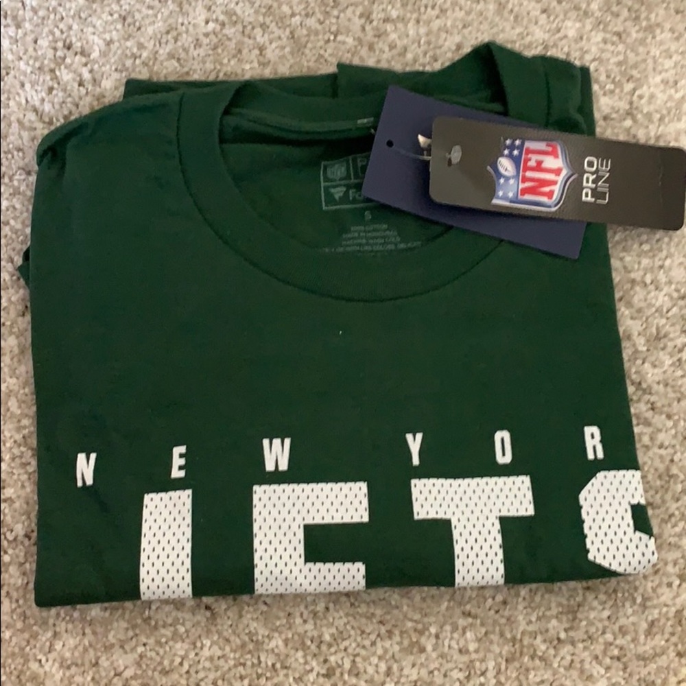 New York jets tee size small new with Tags